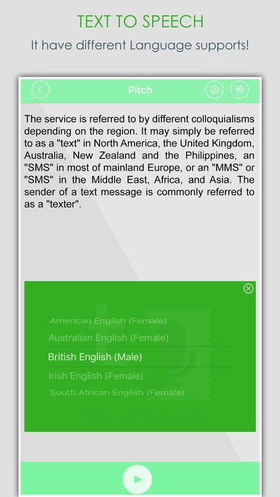 Text to Voice-Talk | iOS gallery image
