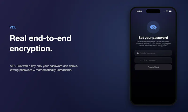 Veil — Private Photo Vault screenshot 5