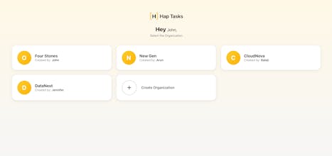 Hap Tasks gallery image