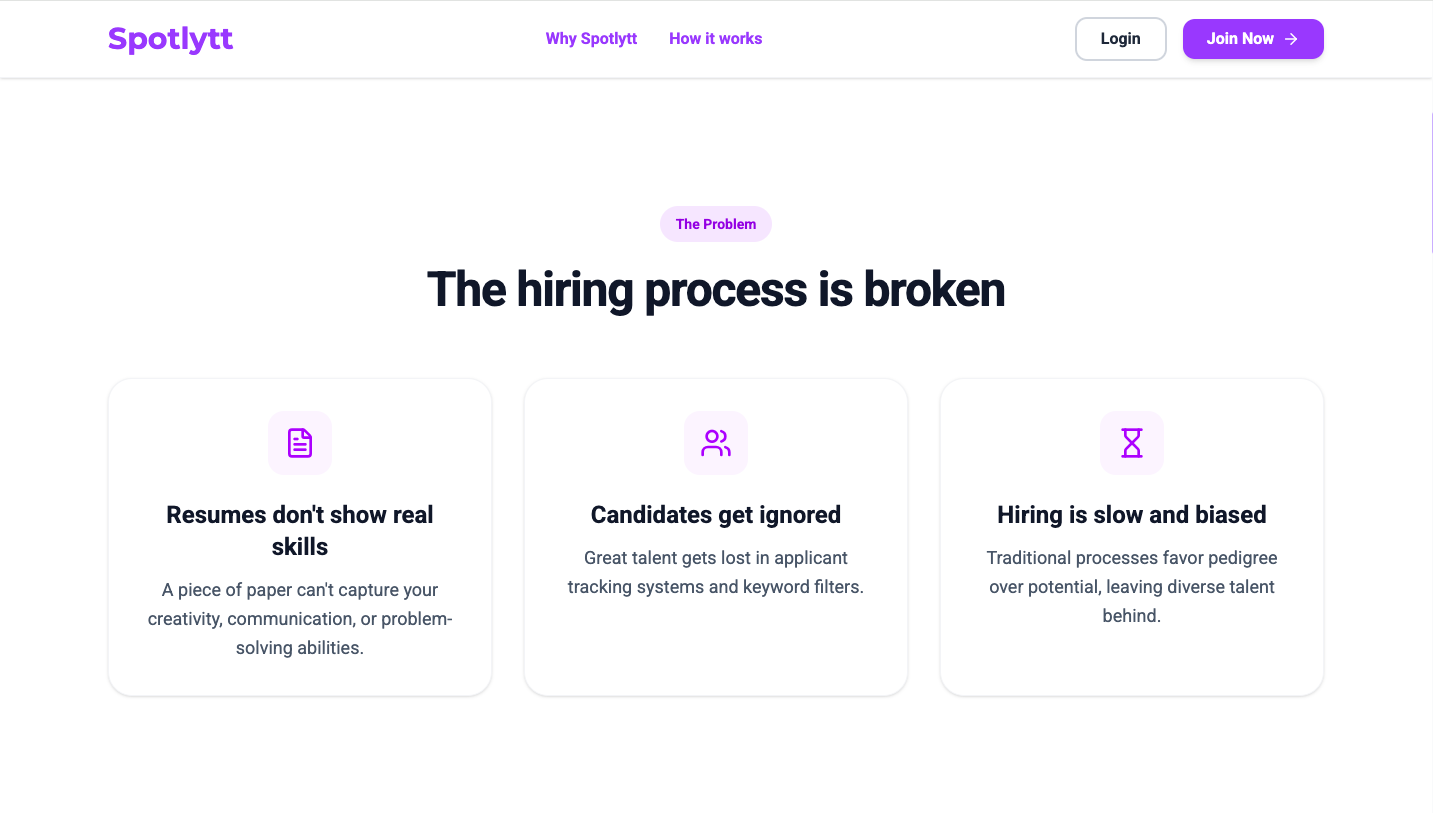 Spotlytt - Screenshot 2 showing product features and functionality