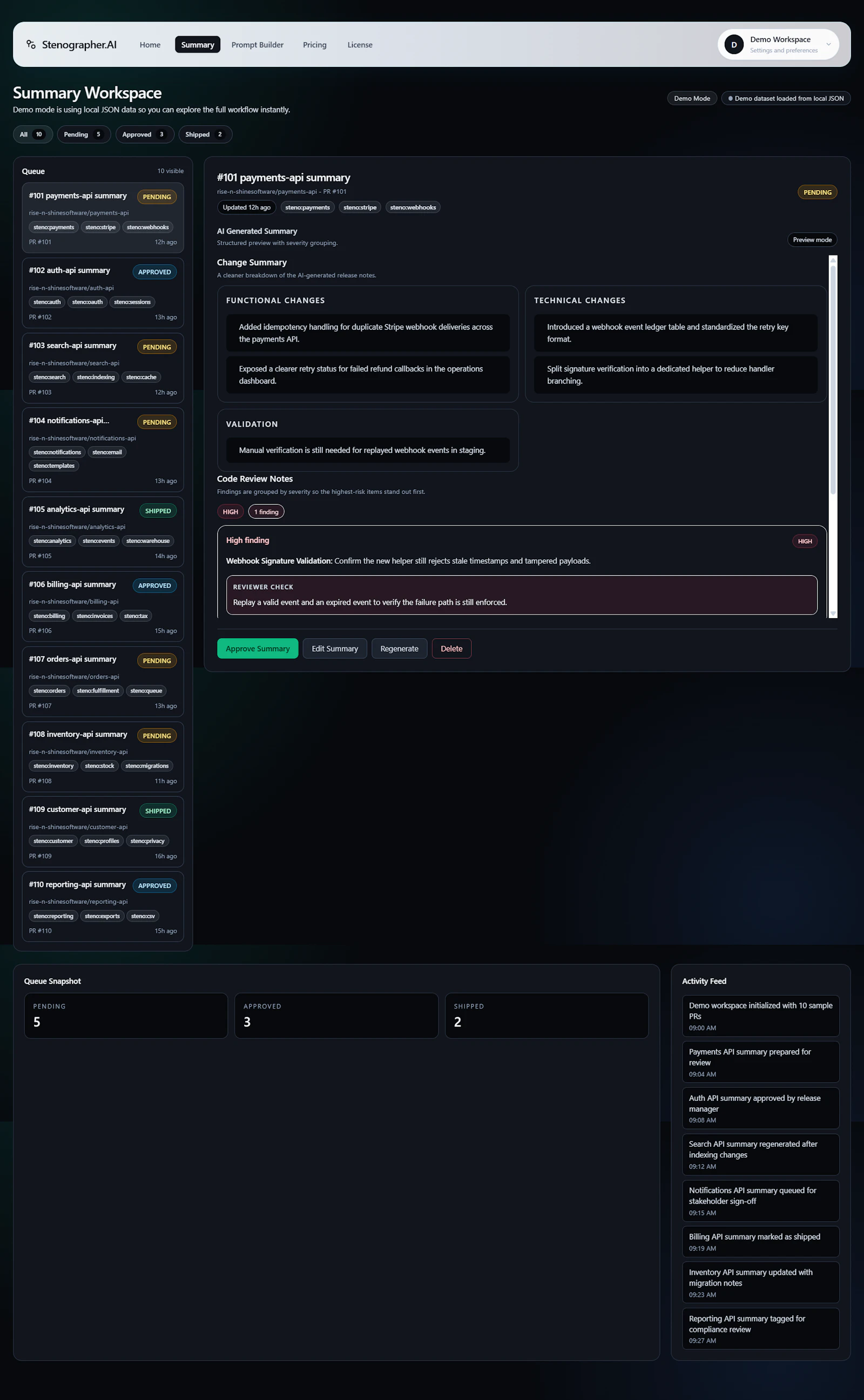 Stenographer-AI screenshot 4