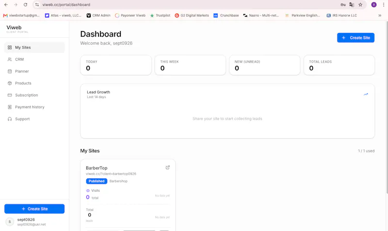viweb AI Website Builder screenshot 3