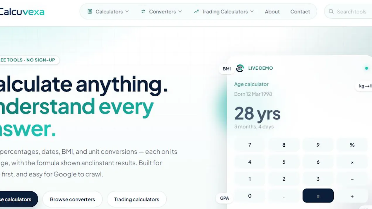 Calcuvexa product