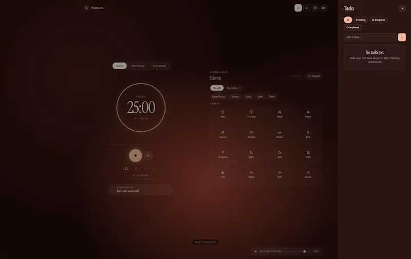 Pomodo screenshot 2