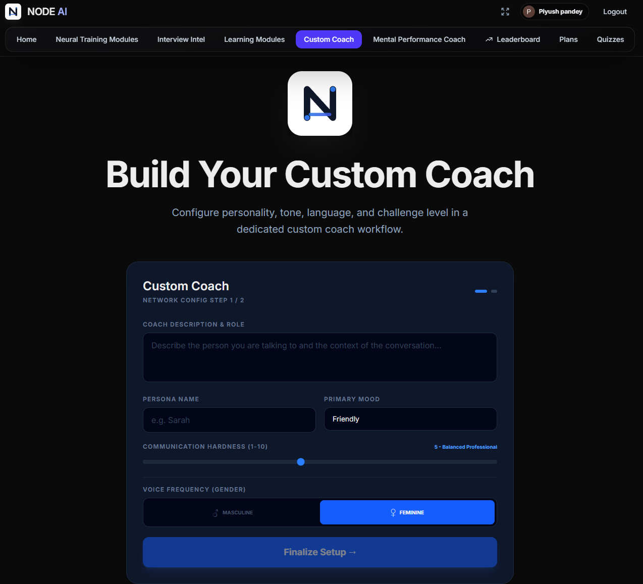Node AI– Ai Interview System - Screenshot 3 showing product features and functionality