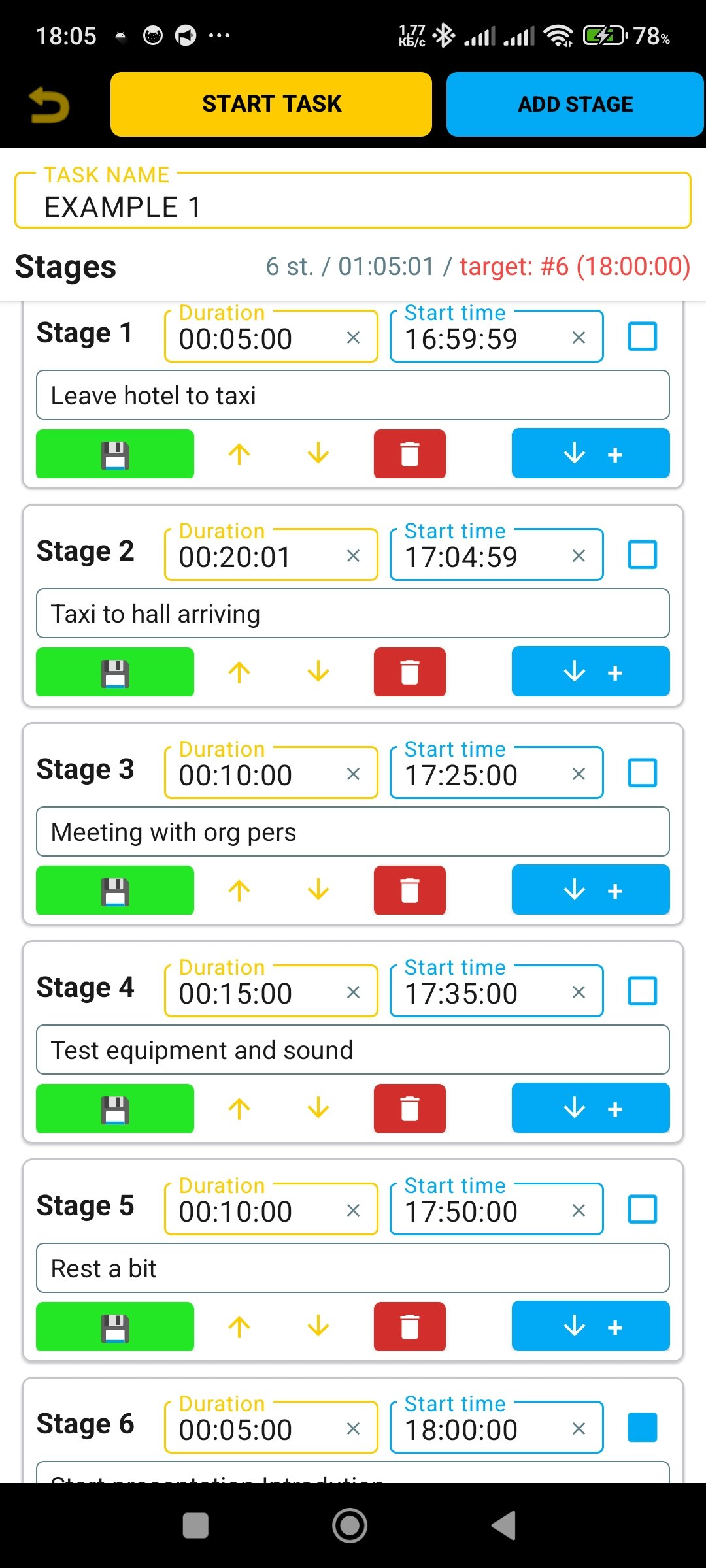 NeverLate deadline timer app gallery image