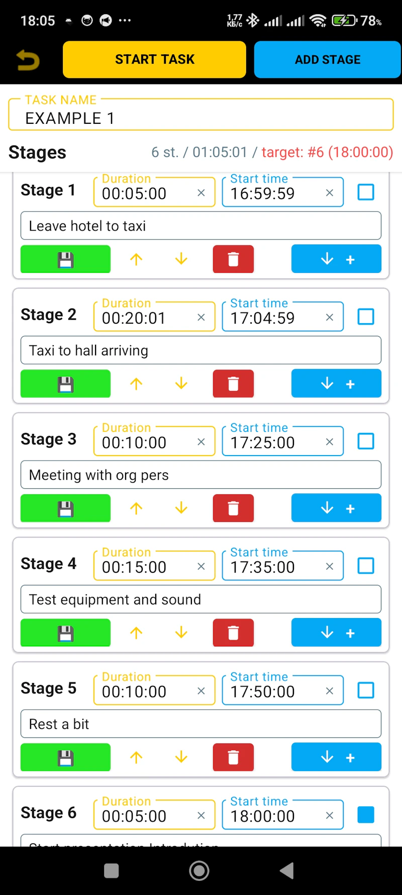 NeverLate deadline timer app screenshot 4
