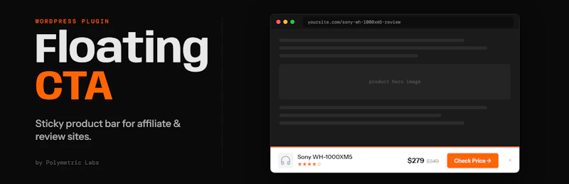 Floating CTA screenshot 2