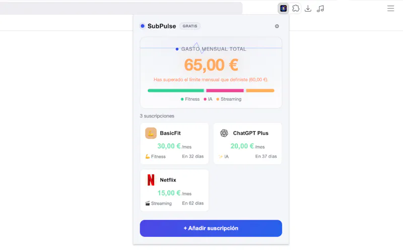 SubPulse screenshot 3