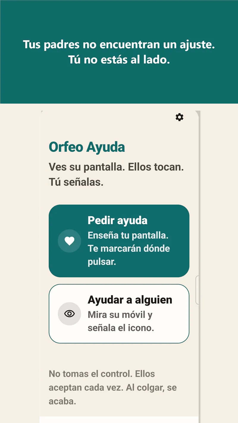 Orfeo Ayuda screenshot 3