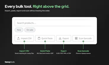 Quick Order B2B Grid gallery image
