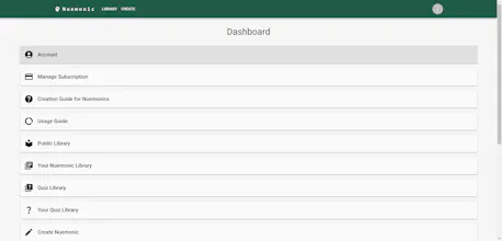 Nuemonic gallery image