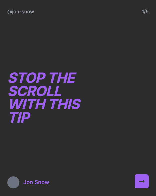 LinkedSlides gallery image