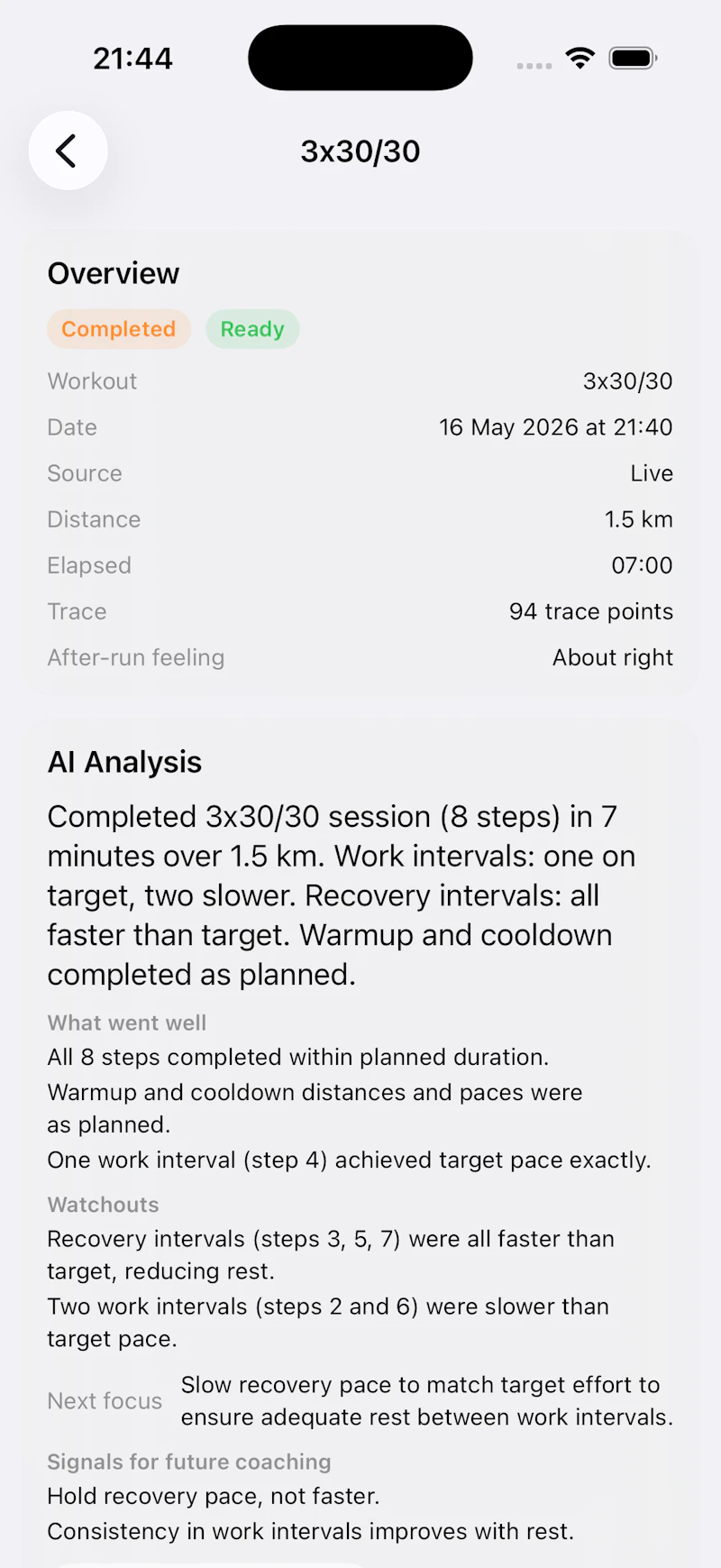 Run Buddy AI screenshot 12