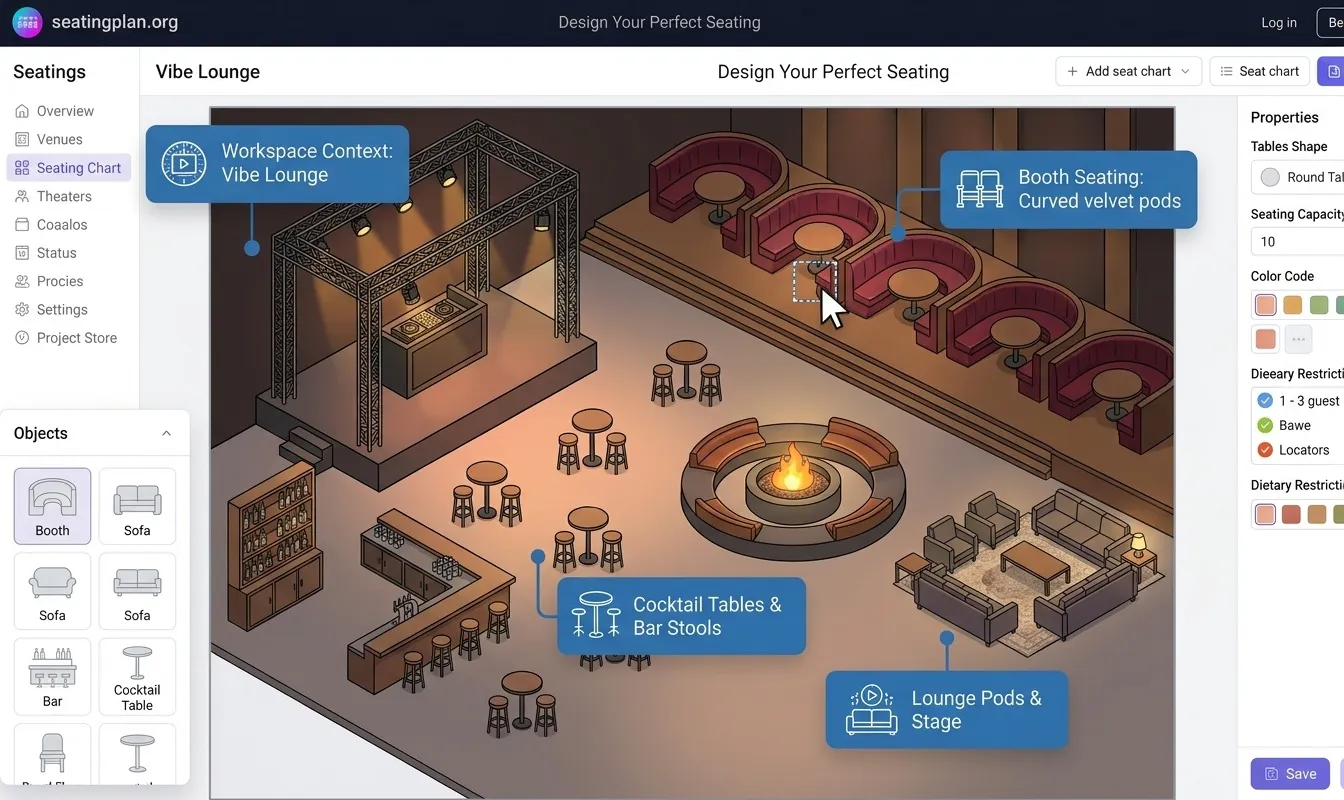 Free Seating Plan Maker gallery image
