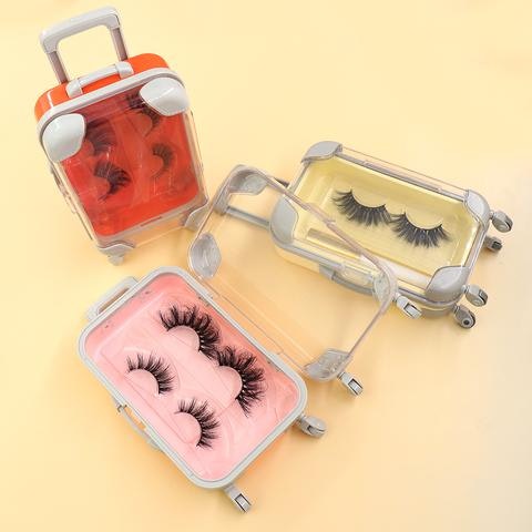 Mini Suitcase Lash Packaging
