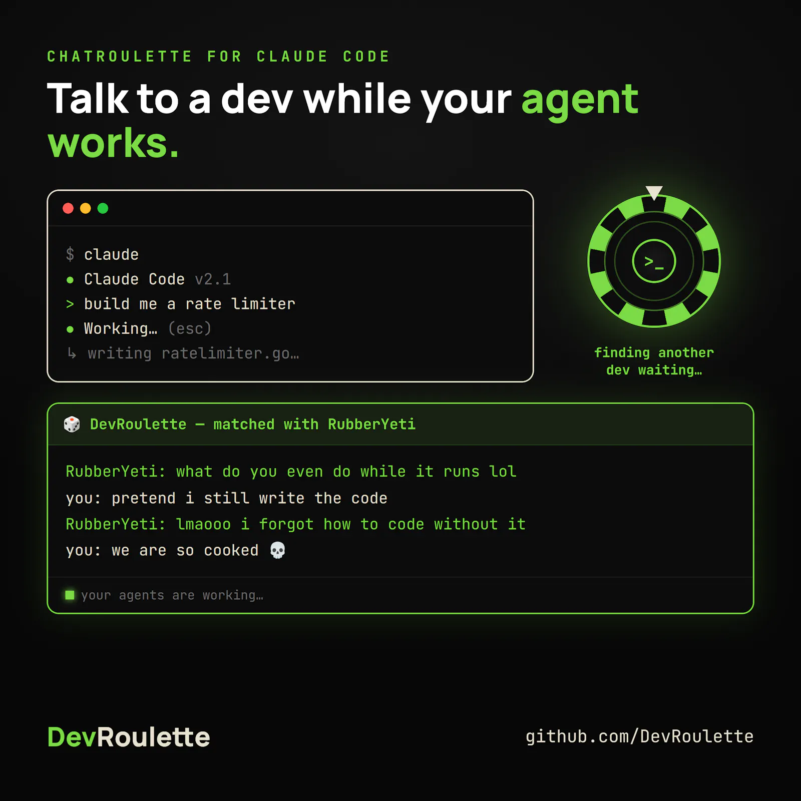 DevRoulette screenshot 2