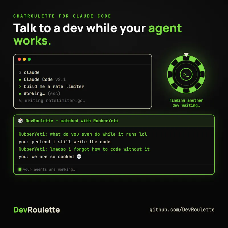 DevRoulette screenshot 2