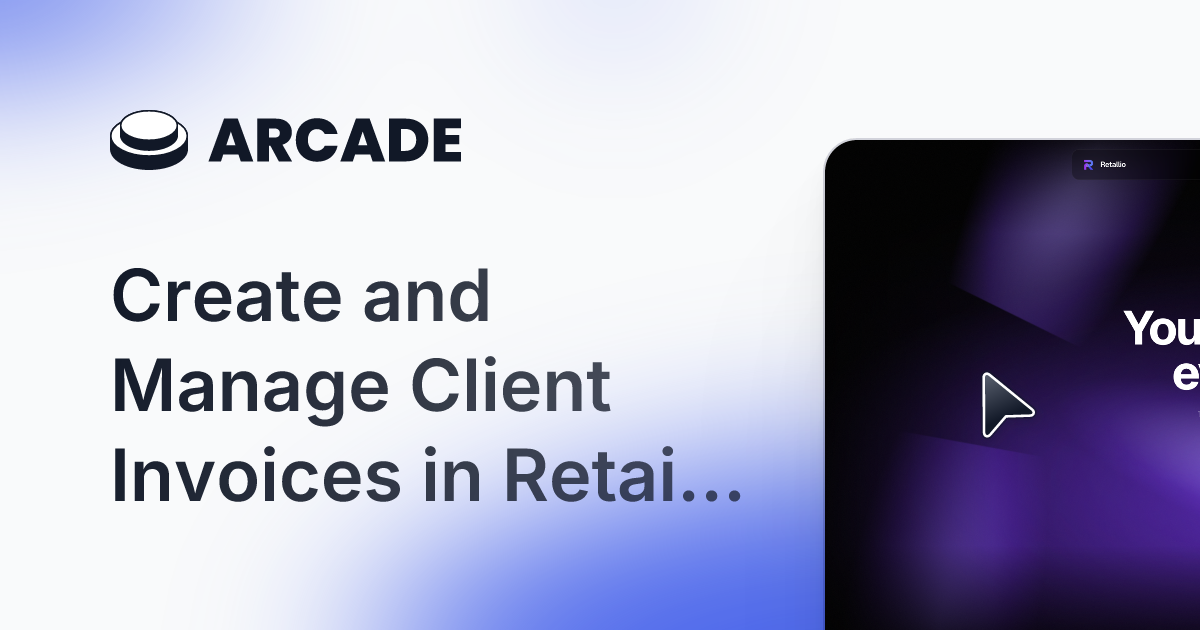 Retallio - Main product screenshot demonstrating key features and user interface