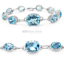 925 Sterling Silver Bracelets Wholesale gallery image