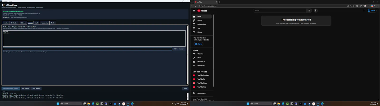 Ghostbox Browser  screenshot 4