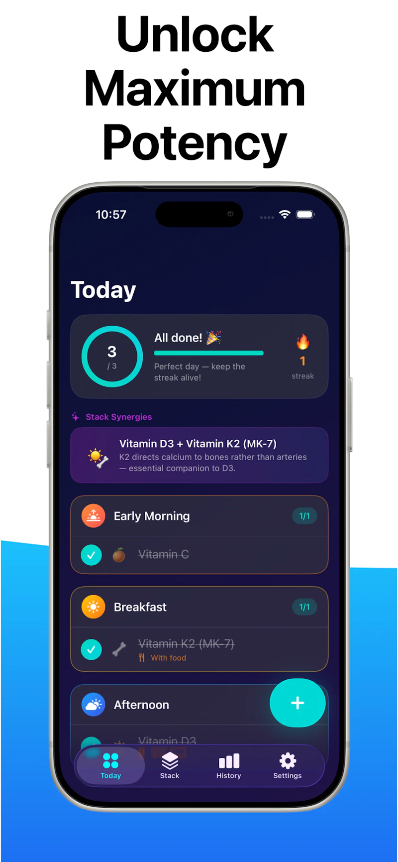 SuppTime: Vitamin Tracker screenshot 5