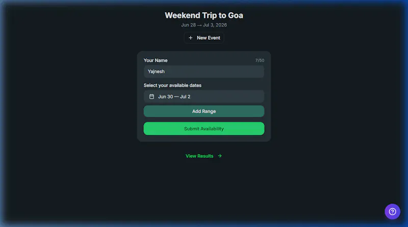 TimeFits screenshot 1