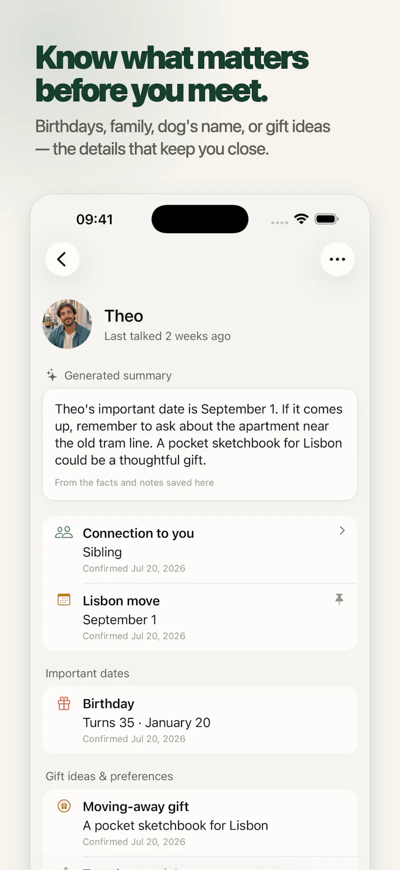 Kindmemo screenshot 2