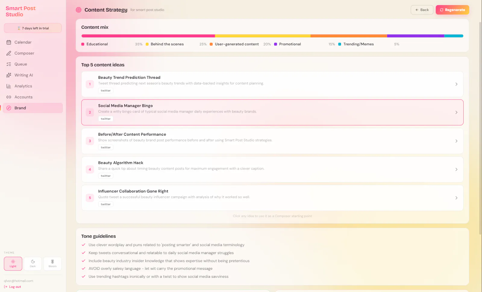 Smart Post Studio —  AI powered Desktop screenshot 5