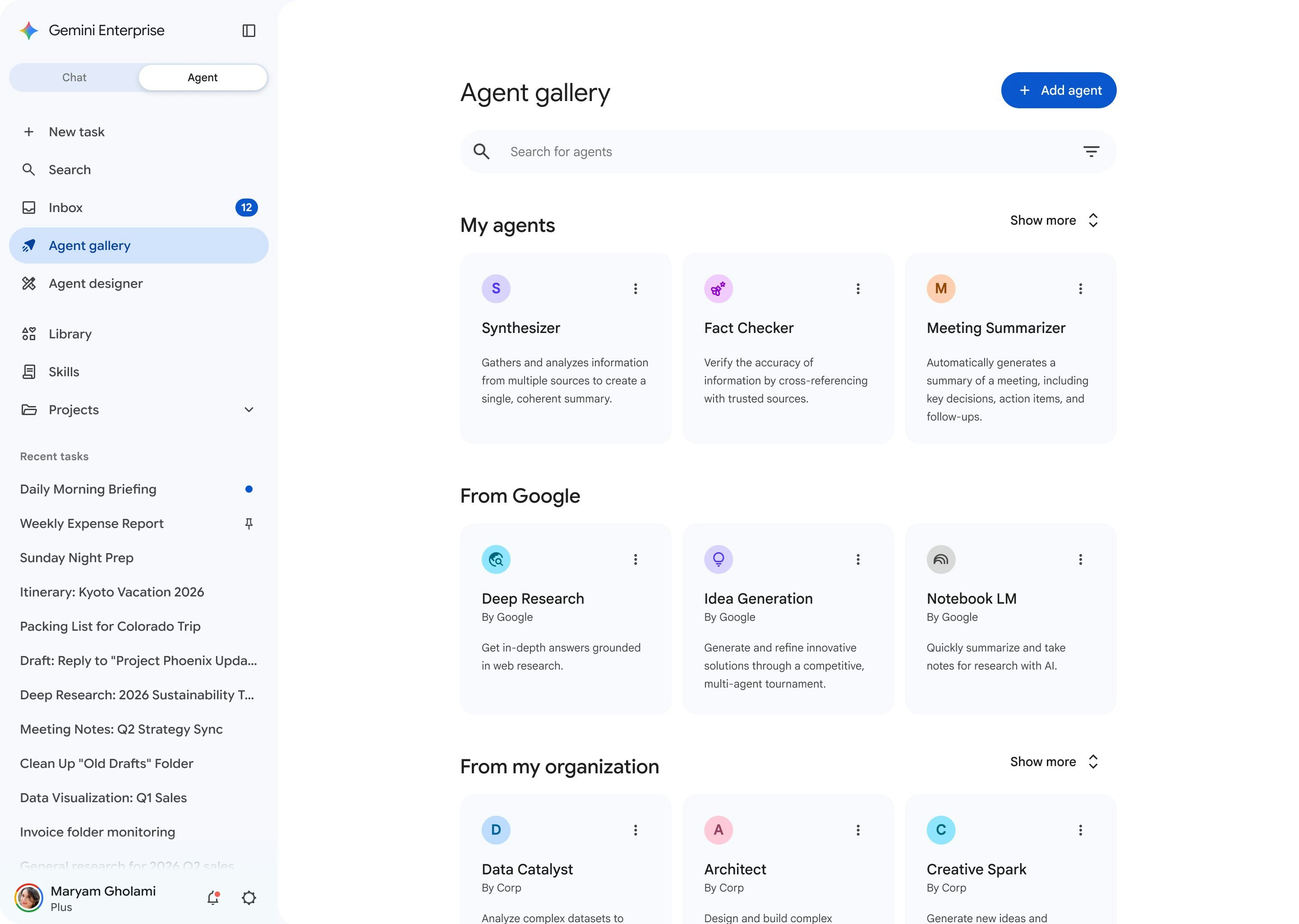 Gemini Enterprise Agent Platform gallery image