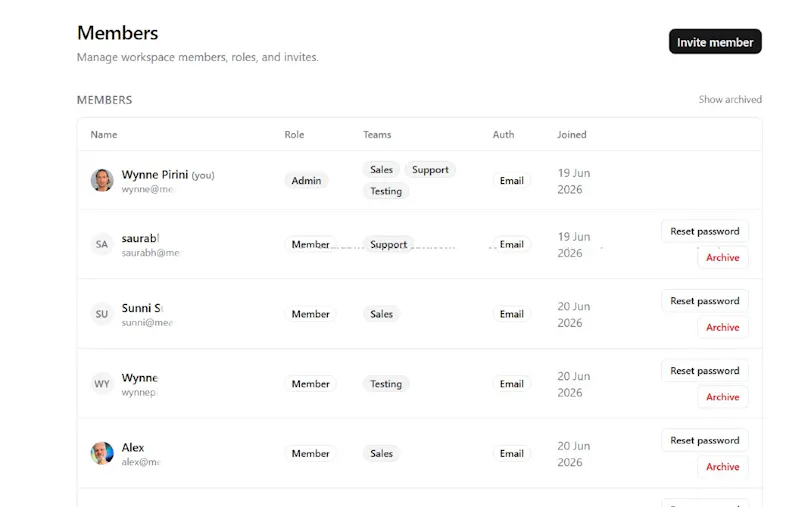 Calnode screenshot 9