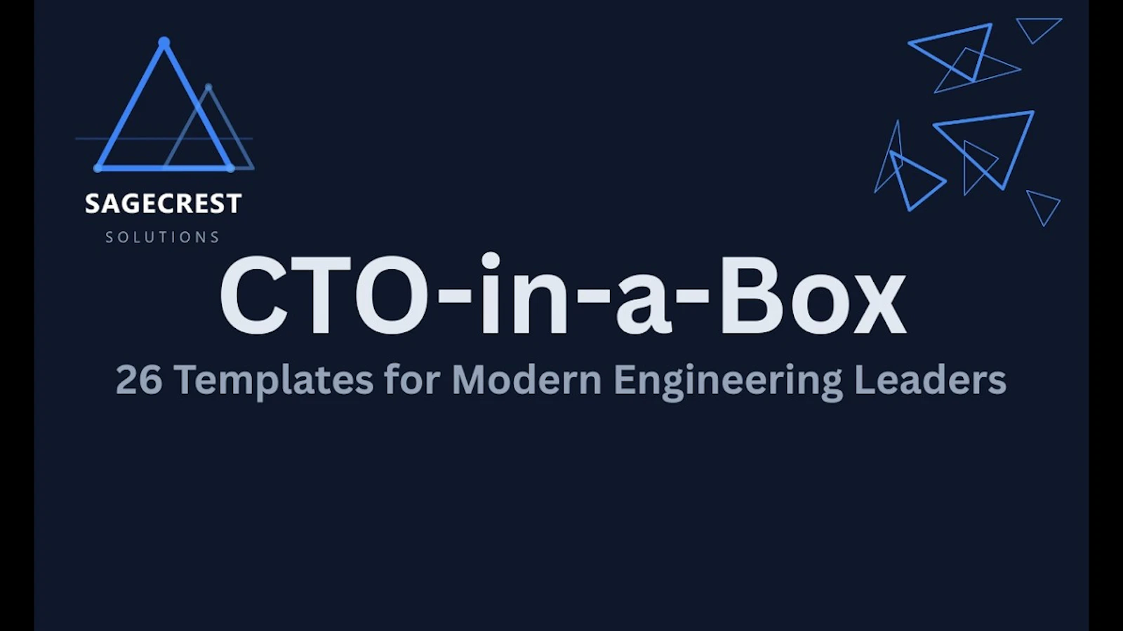 CTO-in-a-Box screenshot 1 (video preview)