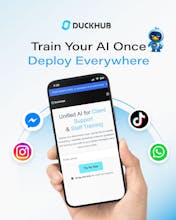 DuckHub AI - A Code-Free AI Chatbot gallery image