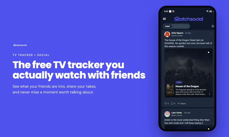 WatchSocial screenshot 1