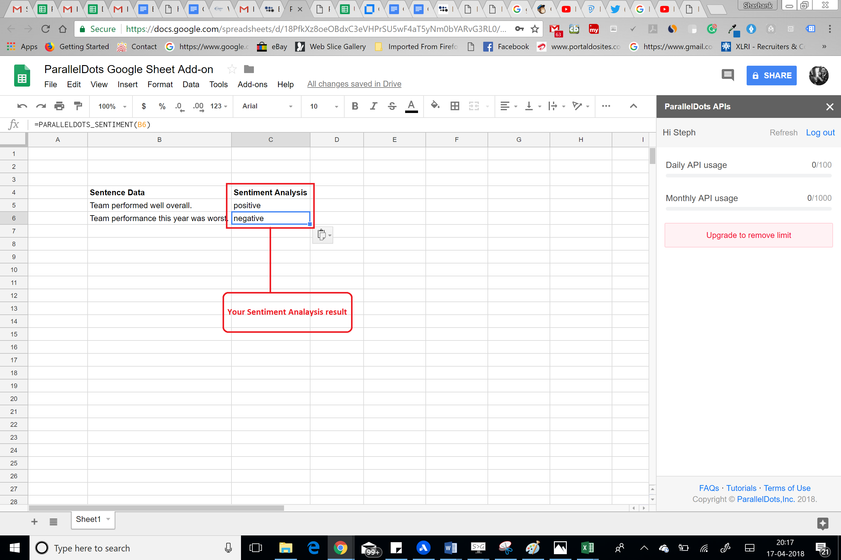 Excel Add-in for Text Analysis gallery image