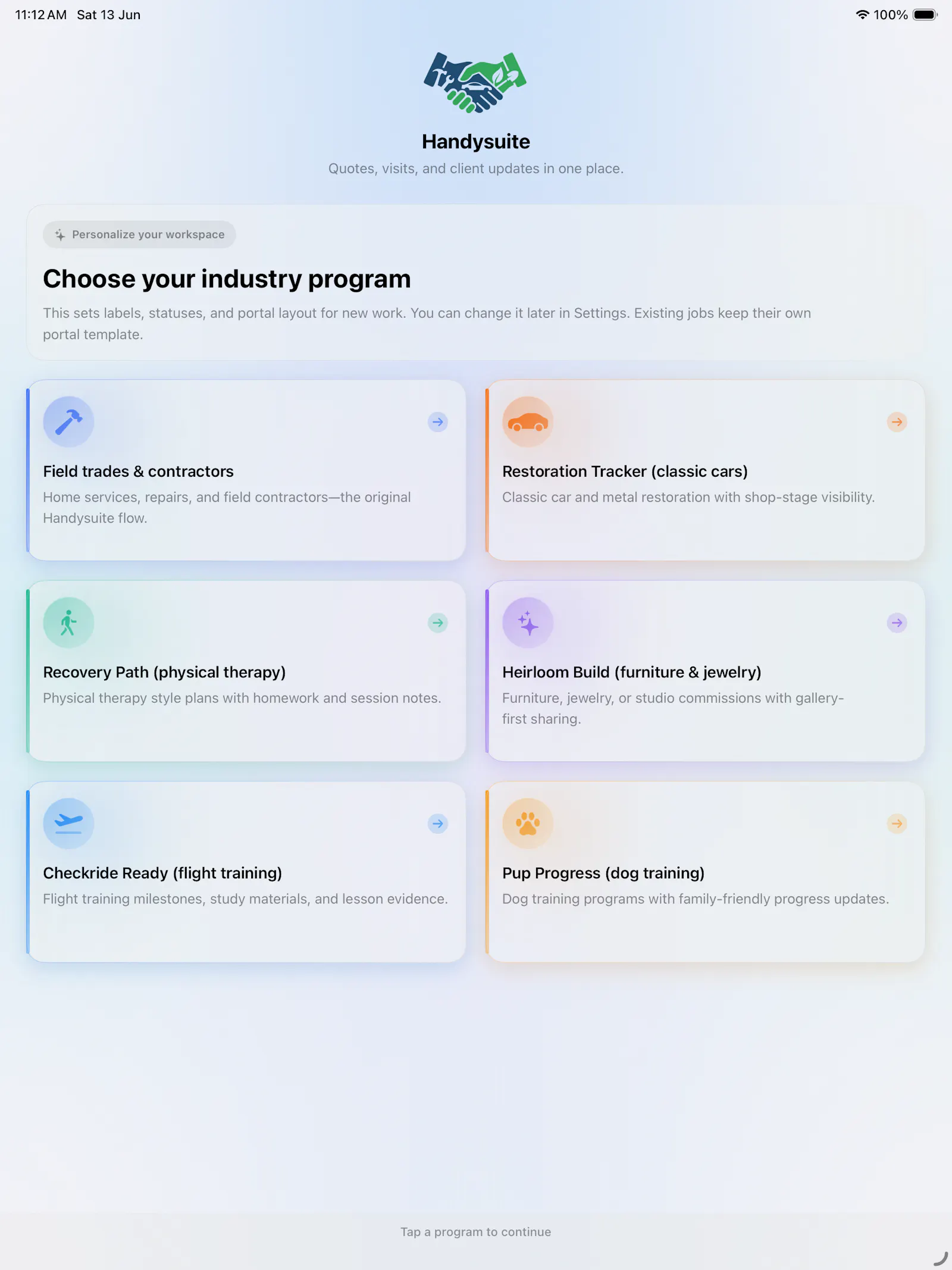 Handysuite screenshot 2