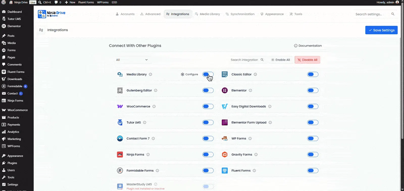 Ninja Drive - Google Drive for WordPress screenshot 9