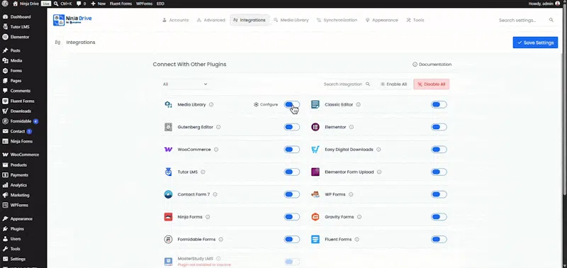 Ninja Drive - Google Drive for WordPress screenshot 9