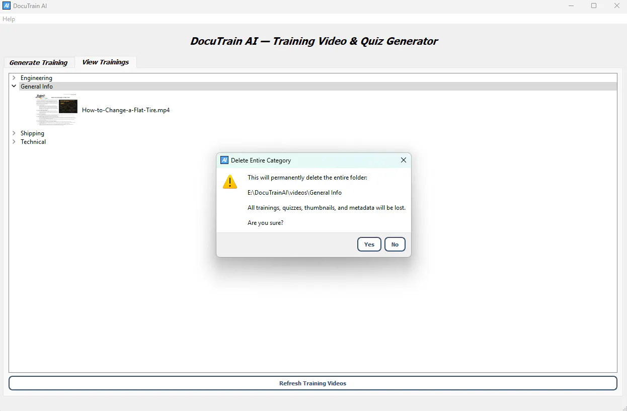 DocuTrainAI AI powered Training Videos gallery image