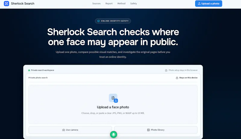 Sherlock Search screenshot 1