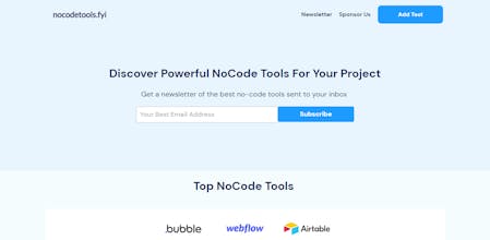 NoCodeTools gallery image