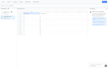 TabSparks - The AI Spreadsheet App gallery image