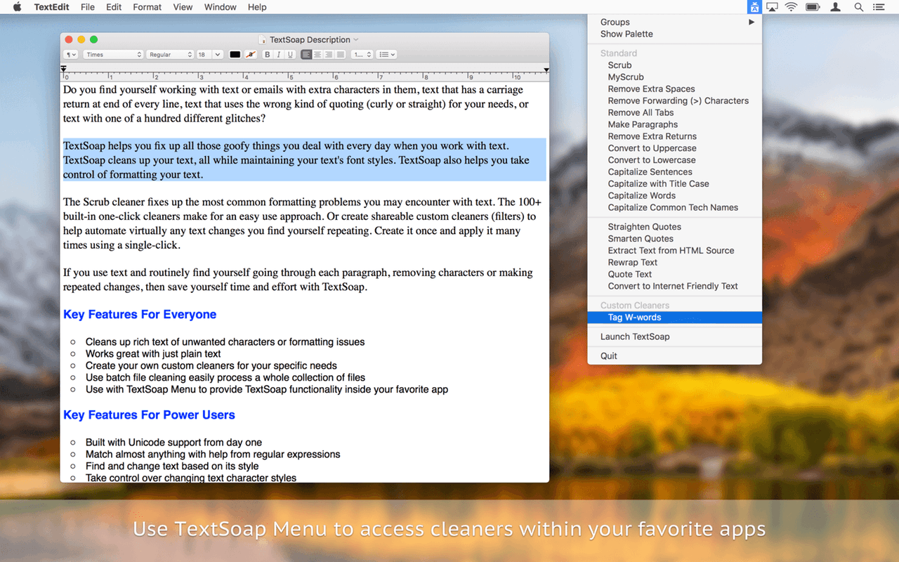 TextSoap gallery image