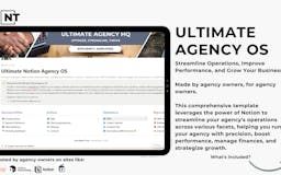 The Ultimate Notion Agency OS media 1