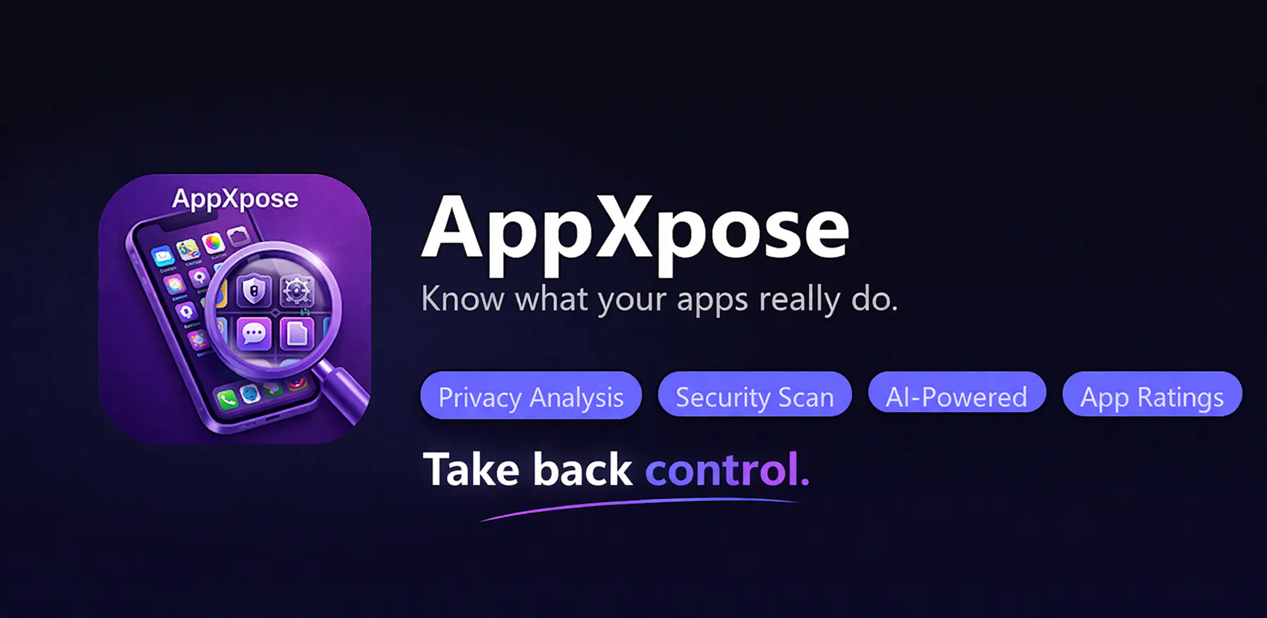 AppXpose 제품 배너