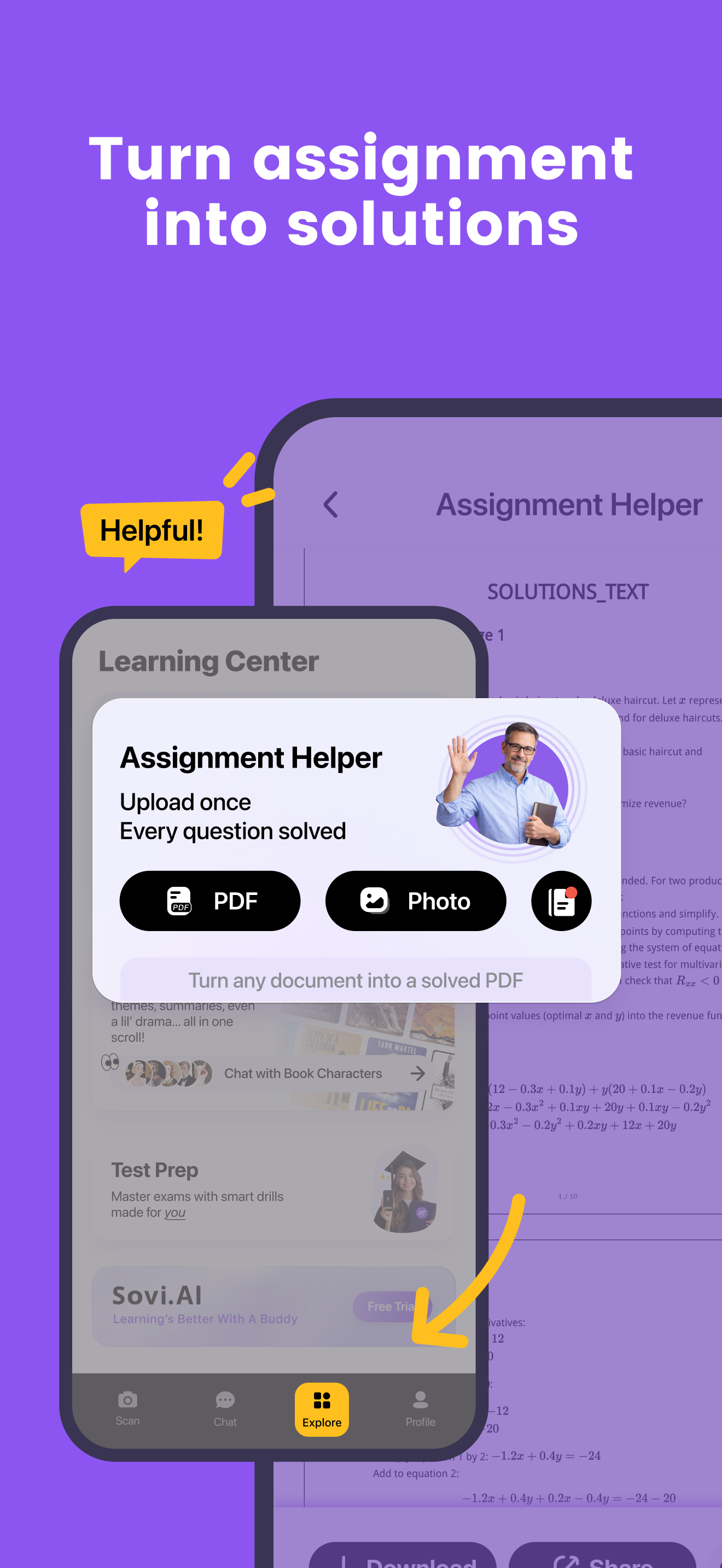 Sovi AI - Screenshot 4 showing product features and functionality