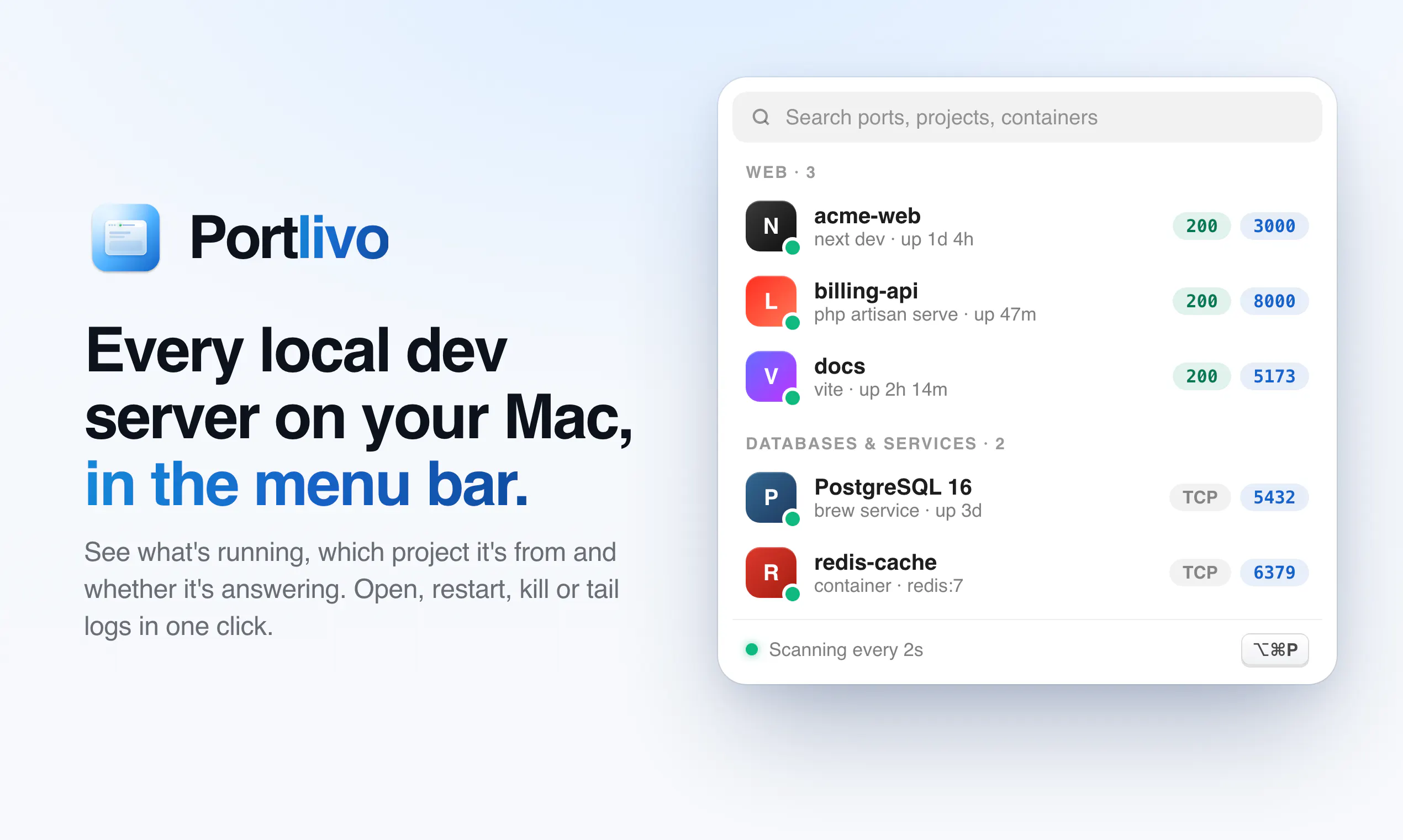 Portlivo screenshot 1