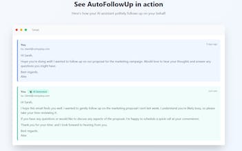 AutoFollowUp gallery image