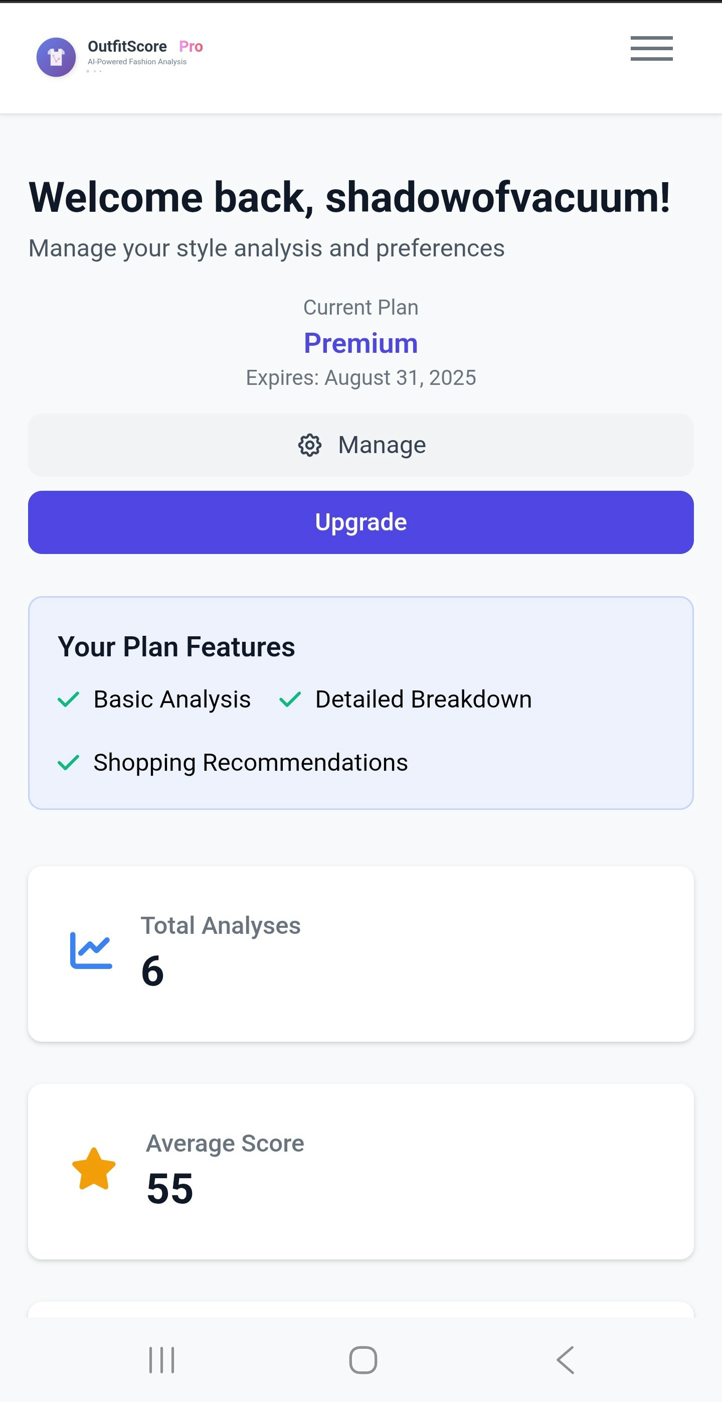 Outfitscore Pro medya 8