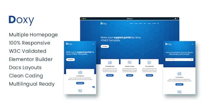 Doxy - Documentation WordPress Theme gallery image